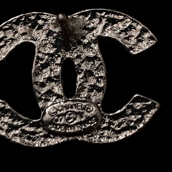 AUTHENTIC CHANEL EARRINGS - Picture 7 of 8